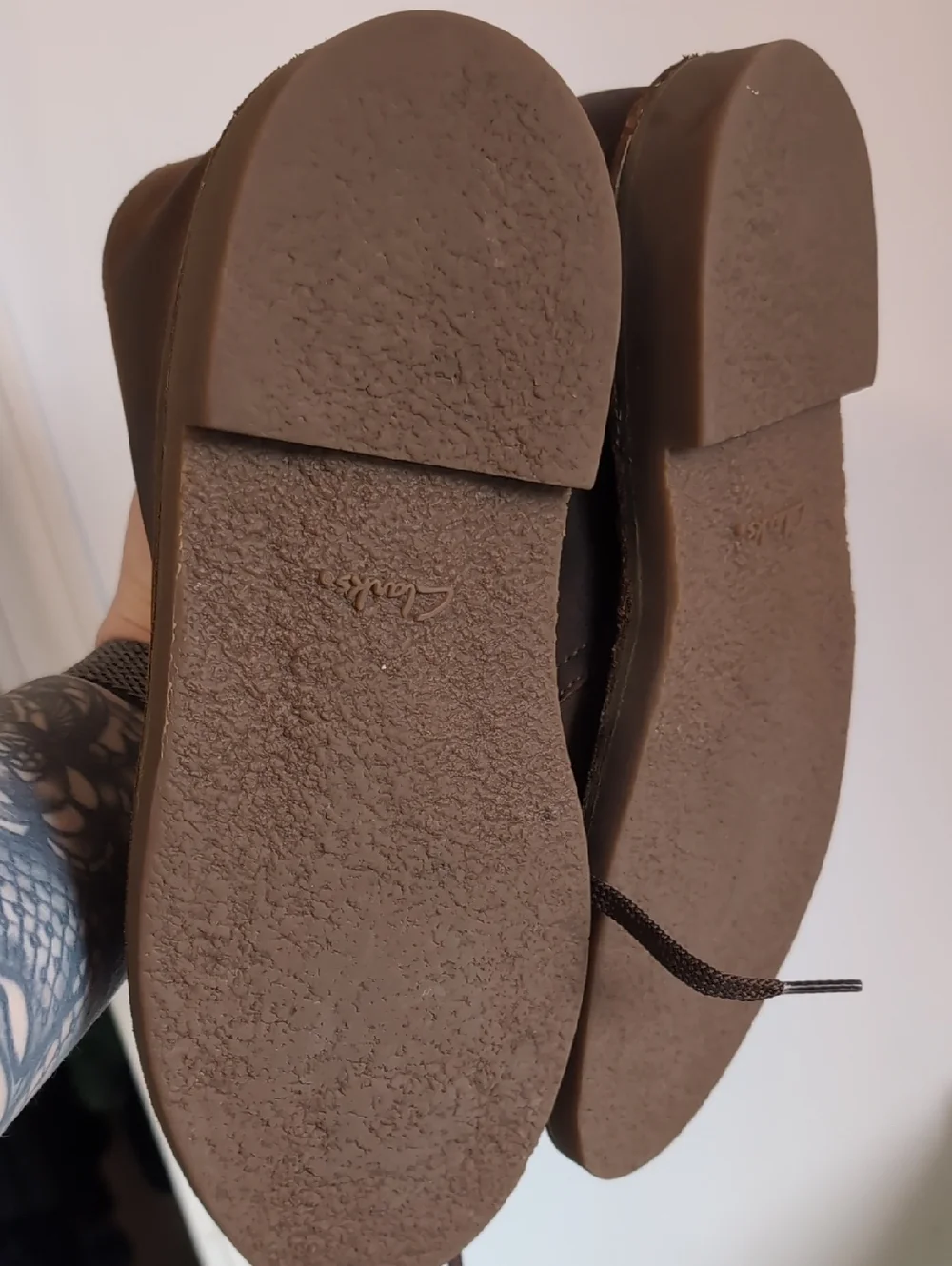 Clarks Shepton Chukka Boot Men's Size 10 Brown Smooth Leather